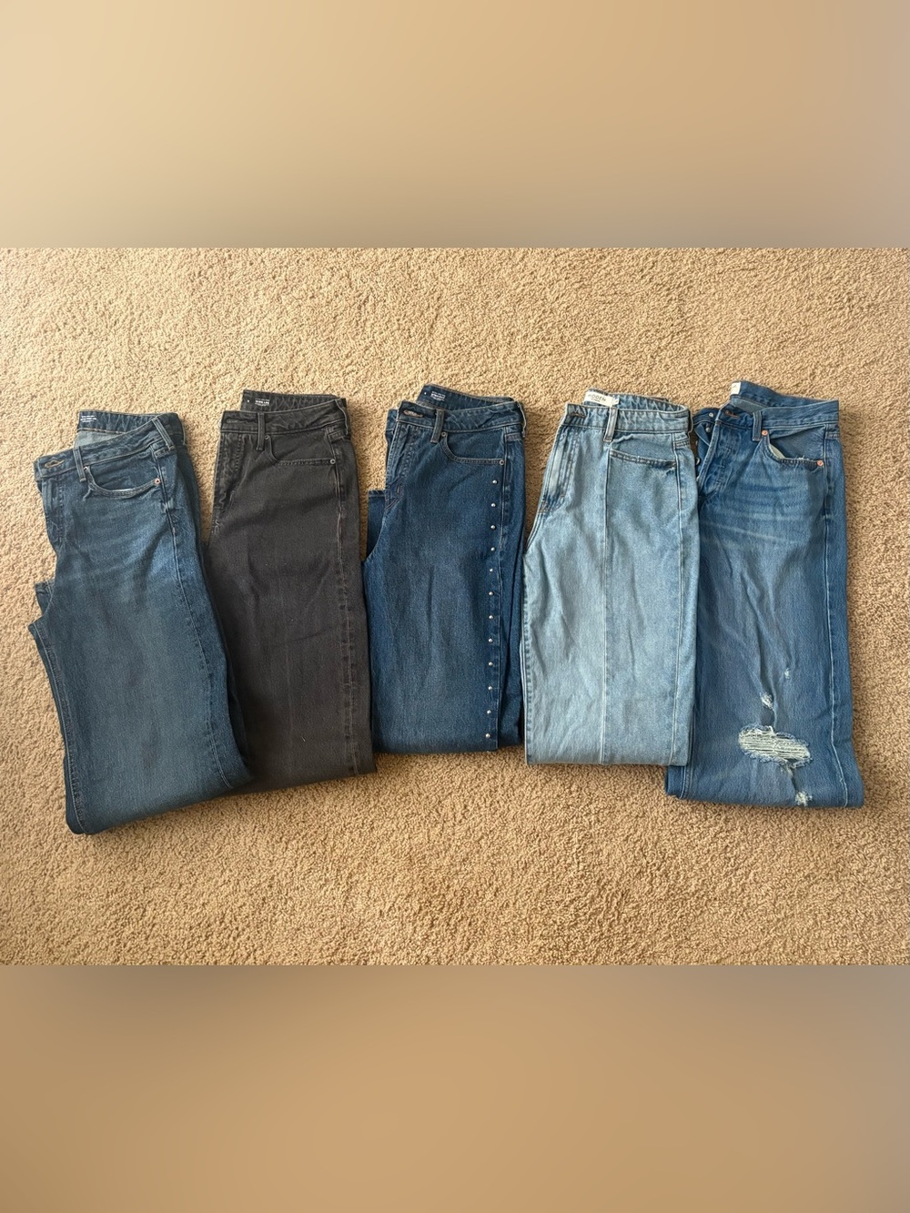 Women’s Jeans Bundle- Assorted Blue and Black Washes
